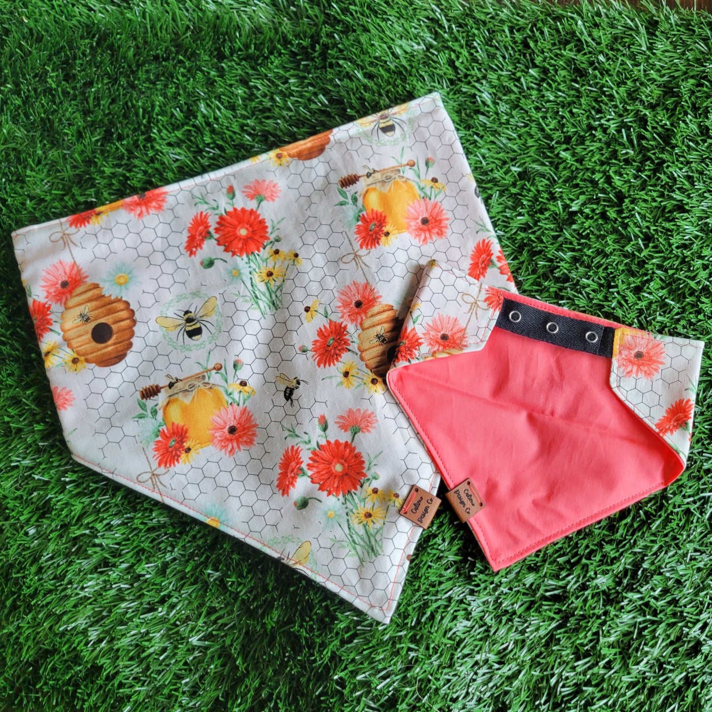 Beekeeper's Paradise Snap On Pet Bandana