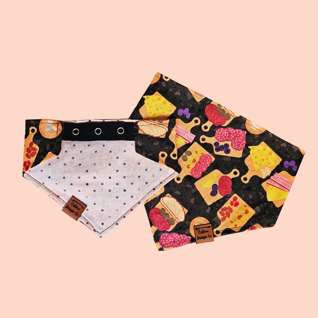 Char-Cute-erie Snap-On Pet Bandana