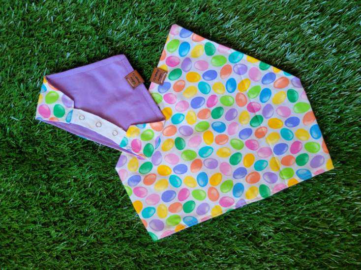 Easter Eggs Snap On Pet Bandana