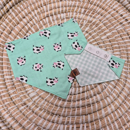 Udderly Adorable Snap On Pet Bandana